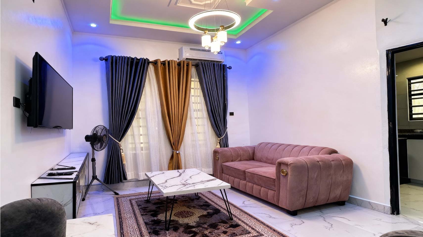 Spacious Bedroom at Holy Eucharist Apartments